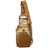 Сумка-слінг тактична однолямкова SILVER KNIGHT ZK-14 (25x17x12 см) 5 л, фото 7