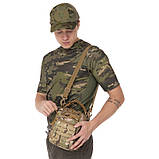 Сумка-слінг тактична однолямкова SILVER KNIGHT ZK-14 (25x17x12 см) 5 л, фото 10