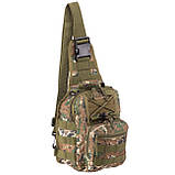 Сумка-слінг тактична однолямкова SILVER KNIGHT ZK-5506 (29х20х11 см) 6 л, фото 4