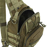 Сумка-слінг тактична однолямкова SILVER KNIGHT ZK-5506 (29х20х11 см) 6 л, фото 9