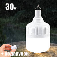 Аккумуляторная подвесная кемпинговая LED лампа, на крючке