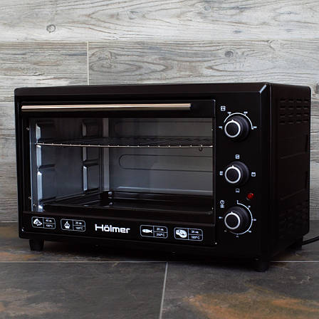 Електродуховка Holmer з конвекцією + підсвітка 35 л 1800 Вт, фото 1