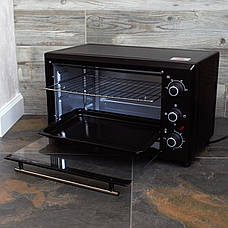 Електродуховка Holmer з конвекцією + підсвітка 35 л 1800 Вт, фото 2