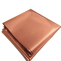 Екрануюча тканина мідна 1м х 0.5м (товщина 0,075мм, поверхневий опір до 0,03 Ом)