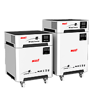 Система зберігання електроенергії MUST НВР18-5248 НМ MPPT LiFePО4 (51,2V, 5,2kW, 250Ah, 12,8kWh)