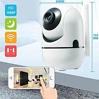 Беспроводная IP камера Y13G поворотная WiFI Camera видеонаблюдения с датчиком движения