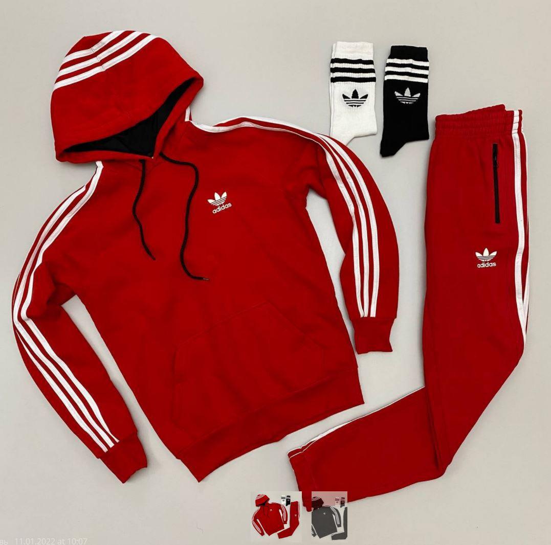 Комплект Адидас Мужской Спортивный Костюм Унисекс Adidas Черный Shoper ...