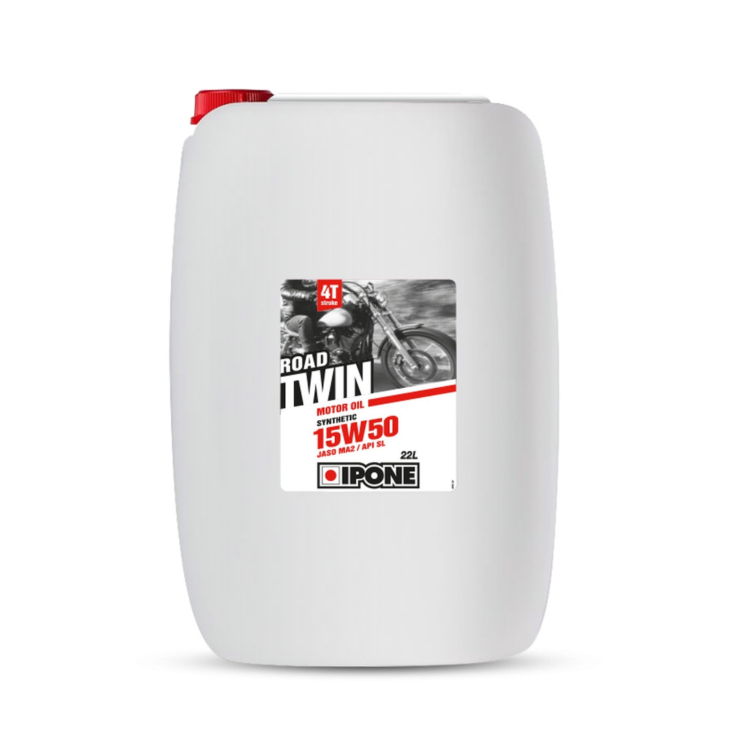 Моторна олива Ipone Promotion Road Twin 15W50 напівсинтетична 22Л бочка (MA2) (AKC)