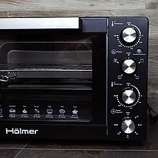Електрична піч з конвекцією, підсвіткою + вертель Hölmer HEO-162CRL, 60 л 1900 Вт, фото 3