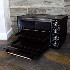 Електрична піч з конвекцією, підсвіткою + вертель Hölmer HEO-162CRL, 60 л 1900 Вт, фото 2