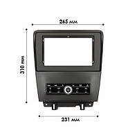 Перехідна рамка Lesko 9" Ford Mustang 2009-2014 (0000) 2 шт., фото 4