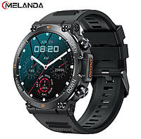 Смарт-часы MELANDA Mevaden K56 PRO black 1.39 inch Men's Bluetooth 5.0 Call тактические