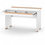 Стіл письмовий "Верес" Сіетл, біло-буковий, фото 2