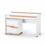 Стіл письмовий "Верес" Сіетл, біло-буковий, фото 3