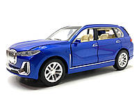 Машинка TK Union Group BMW X7 1:24 звук свет инерция подвижные элементы Синяя (GT-05545)