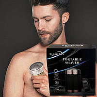 Акумуляторна міні бритва FACE MASSAGE епілятор електробритва USB бездротова BLAWLESS Shaver HX-305