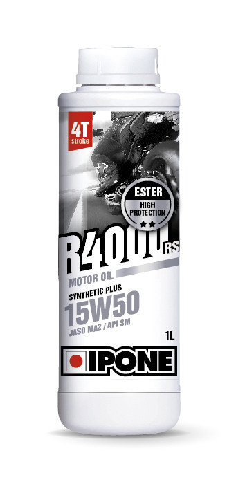 Моторна олива Ipone R4000 RS 15W50 напівсинтетична 1Л (Ester, MA2) (AKC) (15)