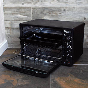 Електрична піч 34 л 1500 Вт LARETTI LR-EC3403 Black, фото 2