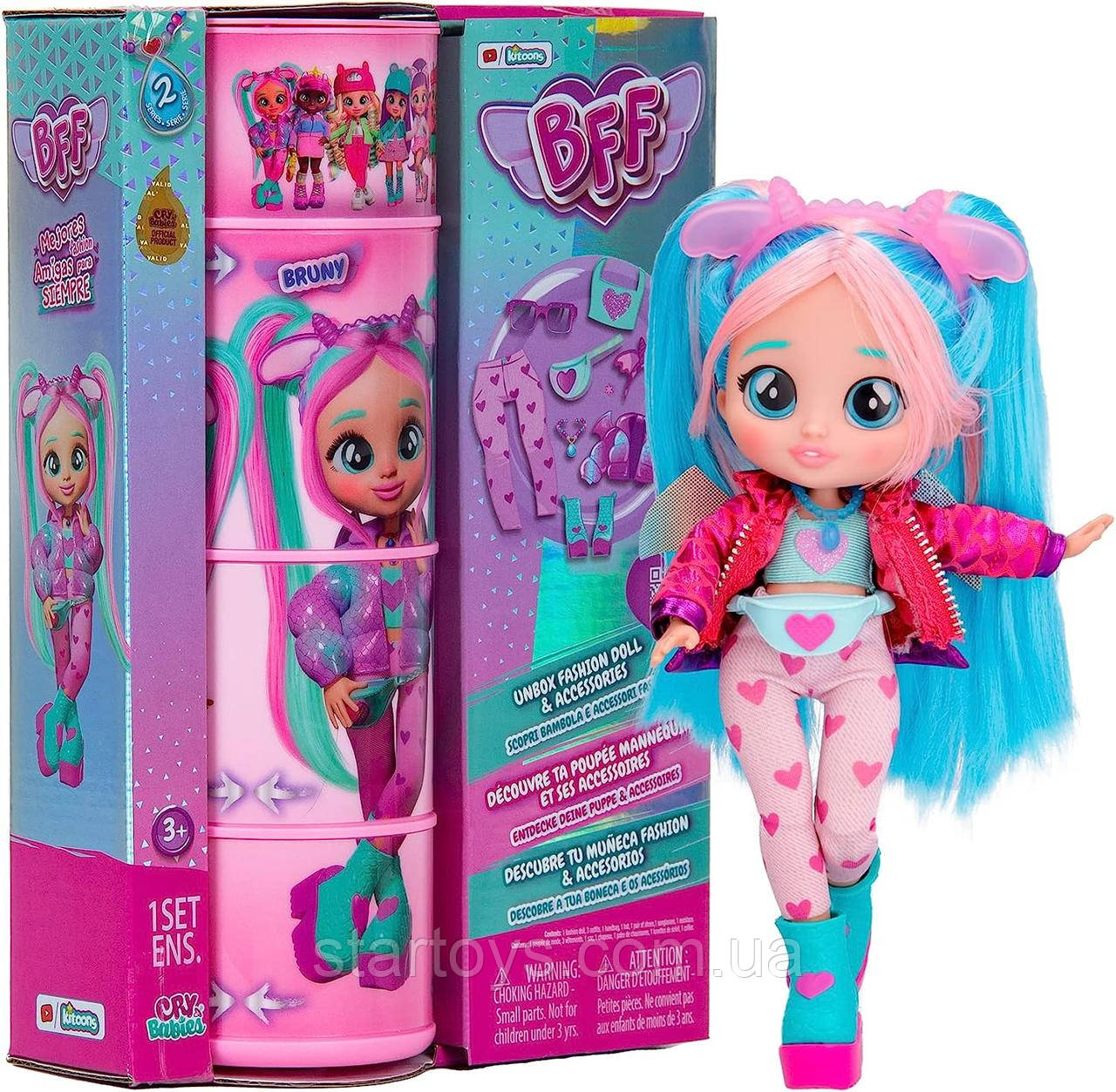 Лялька Плакса Бруні Cry Babies BFF Bruny Fashion Doll 908383