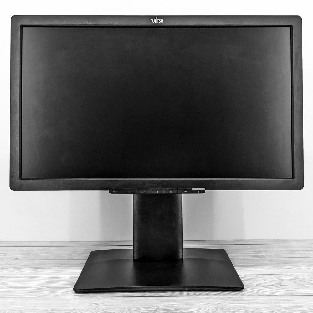 Монітор 22" FullHD 1920*1080 TN Fujitsu B22T-7 LED VGA DVI HDMI USB*4 MM Pivot чорний бв A- Гар.12міс!