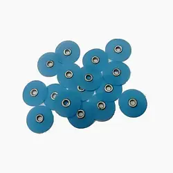 Диски шліфувальні з металевою втулкою сині 40 штук 1.731 (всі розміри)