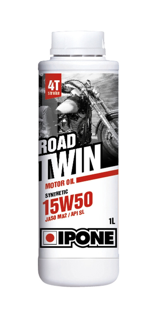 Моторна олива Ipone Road Twin 15W50 напівсинтетична 1Л MA2 (ACC) (15)