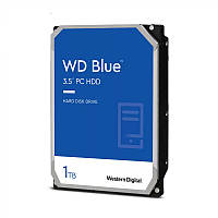 Жорсткий диск для комп'ютера Western Digital Blue 1 TB 7200 rpm 64 MB WD10EZEX 3.5 SATA III