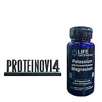 Калий с магнием пролонгированного действия Life Extension Potassium with Extend-Release Magnesium 60 капсул