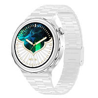 Умный Наручный Смарт Часы Белые Smart Diamond White Shoper Розумний Наручний Смарт Годинник Білий Smart