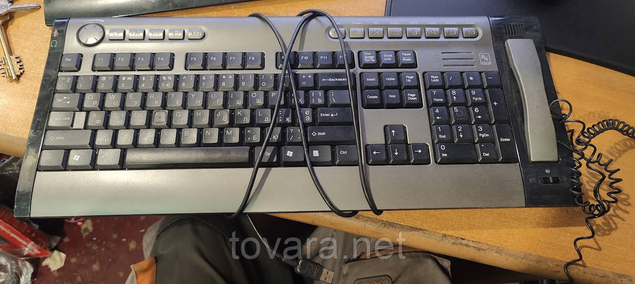Мультимедийная брендовая клавиатура A4Tech KIP-800 USB № 232408145 ...
