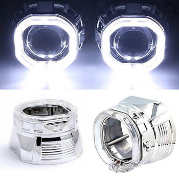 Маски для лінз G5 SQR з АГ CREE (квадрат 2 шт.)
