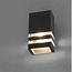 Архітектурний світильник для підсвічування фасаду колір Чорний 1 лампа E27 max 60W Ват Diasha DF-2125BK, фото 6