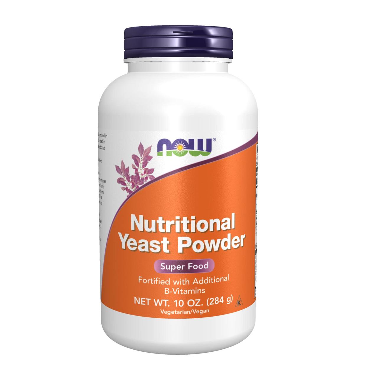 Харчові дріжджі Now Nutritional Yeast Powder 284 g, фото 1