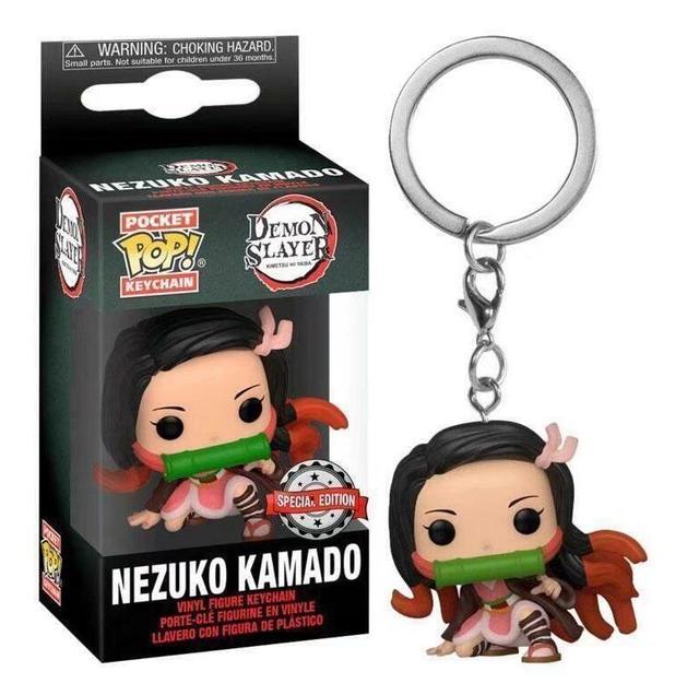 Фігурка брелок Funko Pop Nezuko Kamado Special Edition Demon Slayer Незуко Комадо 4 см
