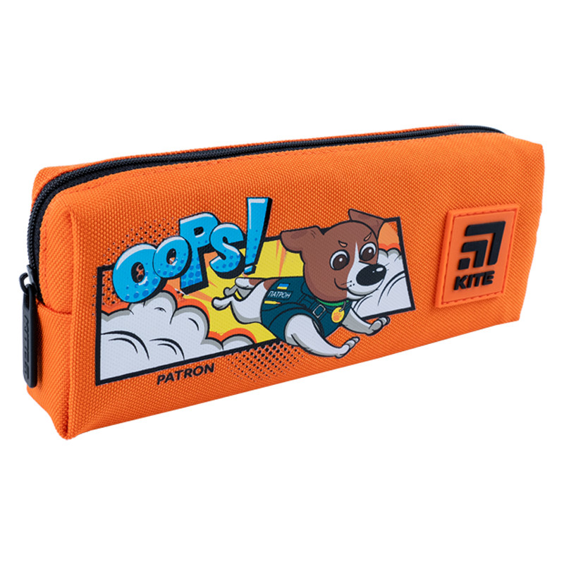Пенал Kite Patron 19x6.5x3.5 см, помаранчевий (PN23-642-2), фото 1