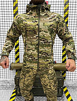 Куртка тактическая утепленная Multicam, Тактическая куртка Soft Shell мультикам, M