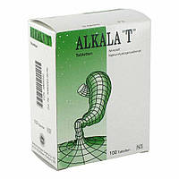 Alkala T -добавка, предотвращающая закисление организма при неправильном питании или стрессе, 100 таб.