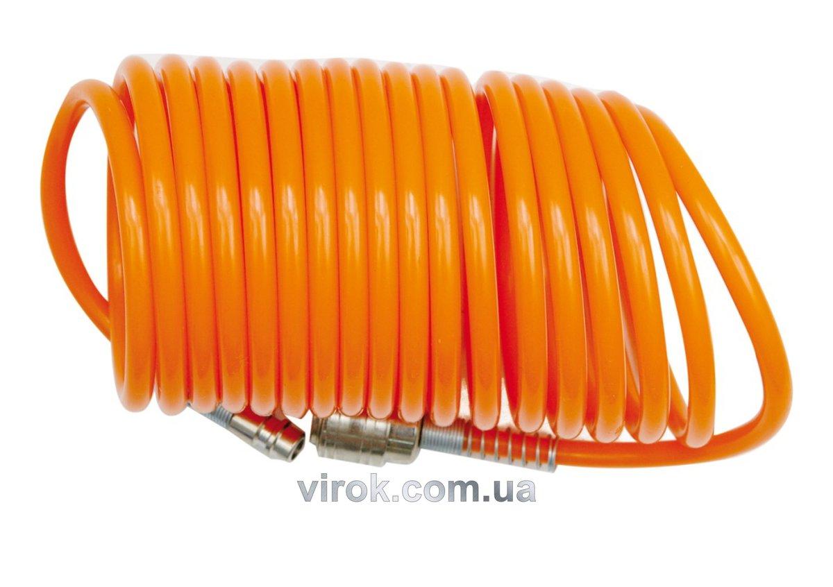 Шланг пневматичний VOREL Ø= 6х8 мм, l= 10 м з швидкознімним з'єднанням [25], фото 1