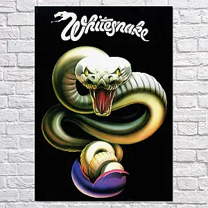 Плакат "Whitesnake", 60×43см