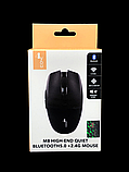 Миша комп'ютерна бездротова 4you M8 black (Тиха, BT 5.0 + 2.4 ГГц, 6 кн, 800-1600DPI, 12 міс гарантія), фото 9