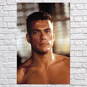 Плакат "Жан Клод Ван-Дамм, Jean-Claude Van Damme", 60×39см