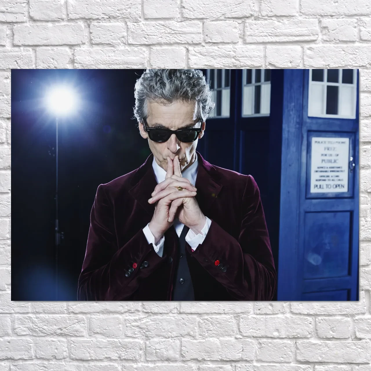 Плакат "Доктор Хто, 12-й, Doctor Who", 40×60см