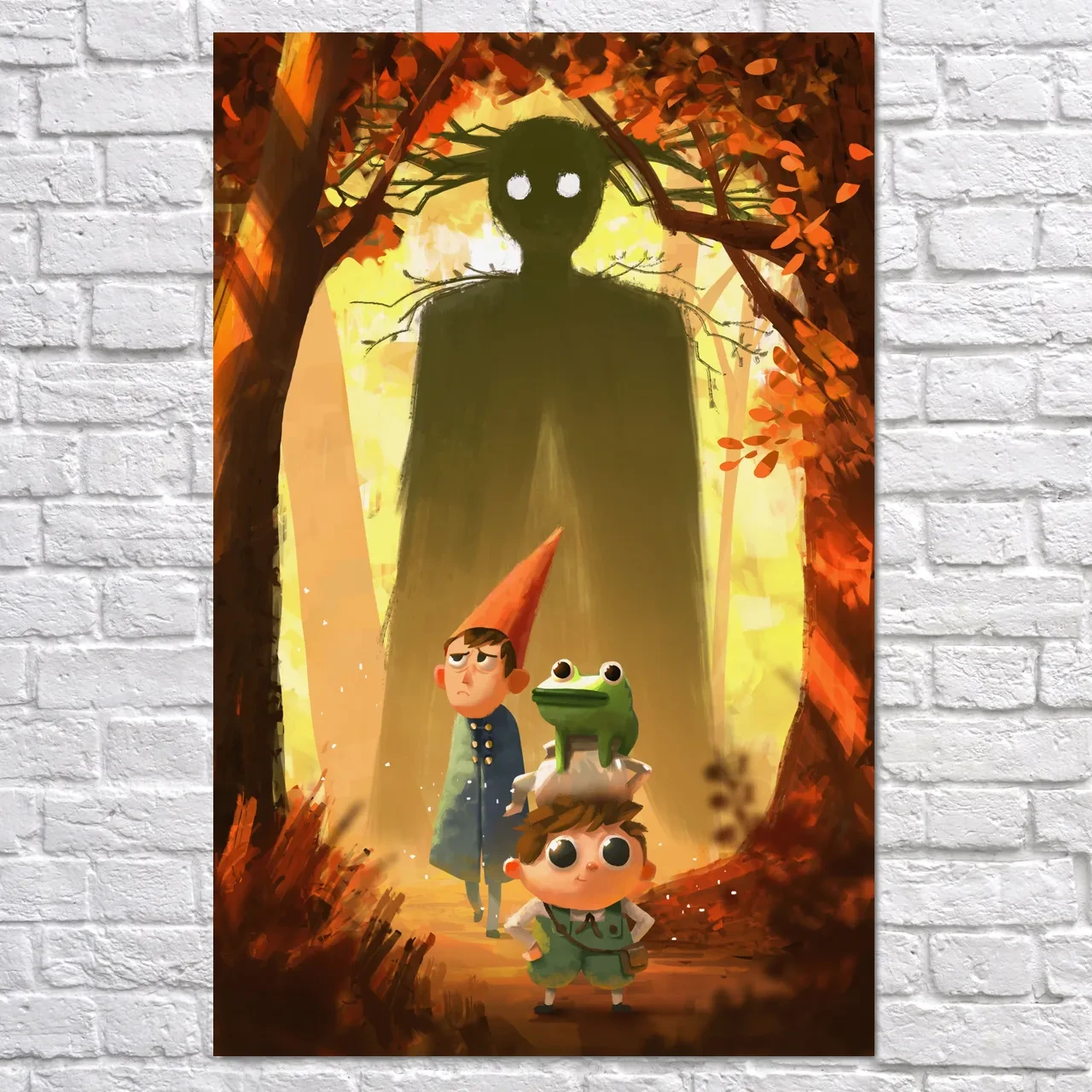 Плакат "За садовим парканом, анімаційний серіал, Over the Garden Wall", 60×39см