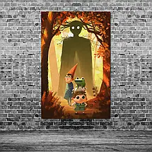 Плакат "За садовим парканом, анімаційний серіал, Over the Garden Wall", 60×39см, фото 3