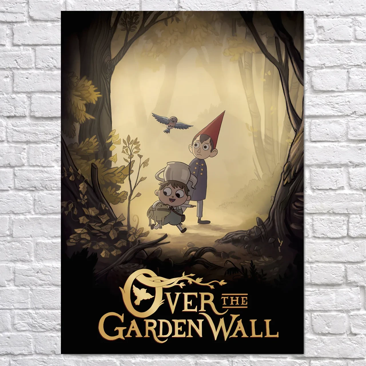 Плакат "За садовим парканом, анімаційний серіал, Over the Garden Wall", 60×42см