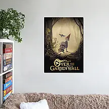 Плакат "За садовим парканом, анімаційний серіал, Over the Garden Wall", 60×42см, фото 2