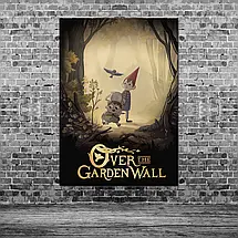 Плакат "За садовим парканом, анімаційний серіал, Over the Garden Wall", 60×42см, фото 3