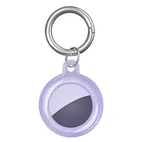 Чехол-брелок Infinity Silicone Long Loop Purple для Apple AirTag Purple