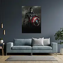 Плакат "Капітан Америка, Captain America", 60×43см, фото 3