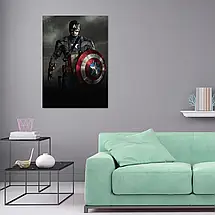 Плакат "Капітан Америка, Captain America", 60×43см, фото 2